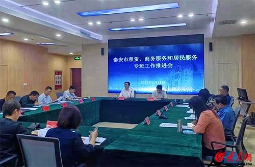 泰安市租賃、商務(wù)服務(wù)和居民服務(wù)專(zhuān)班工作推進(jìn)會(huì)召開(kāi) 聚焦軟件開(kāi)發(fā)與應(yīng)用
